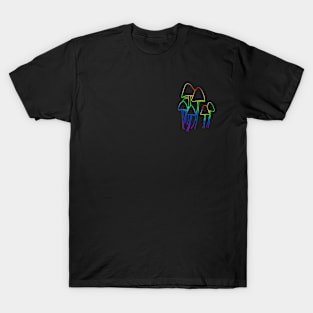 Rainbow mushrooms T-Shirt